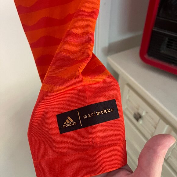 adidas Women's Marimekko AEROKNIT 7/8 Tight Active Leggings Plus - Picture 6 of 7